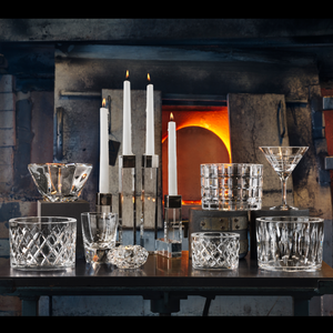 Orrefors Legend Checkered Bowl Large