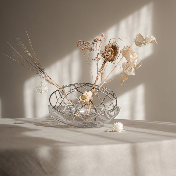 Load image into Gallery viewer, Orrefors Bloom Vase Low
