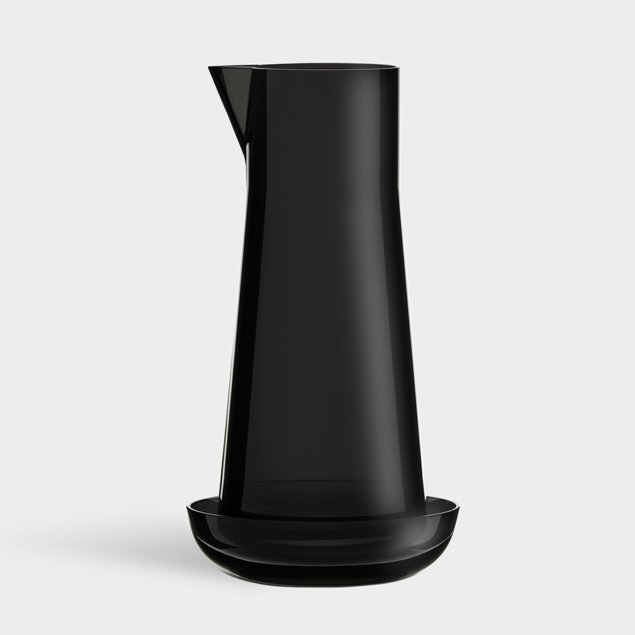Orrefors Informal Black Carafe