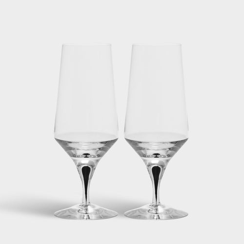 Orrefors Metropol Beer - Set of 2
