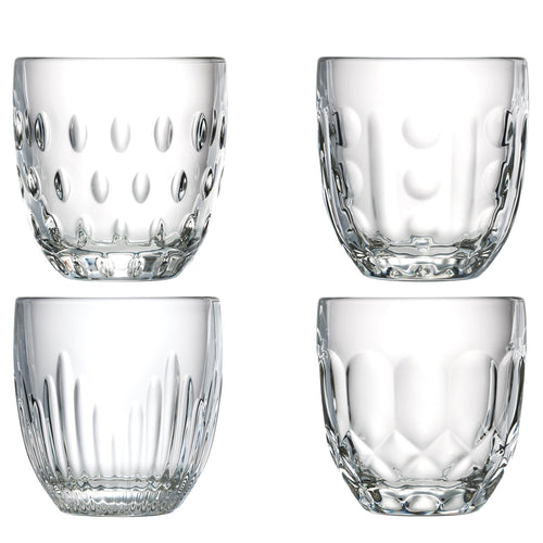 La Rochere Troquet Tumblers - Assorted Set of 4