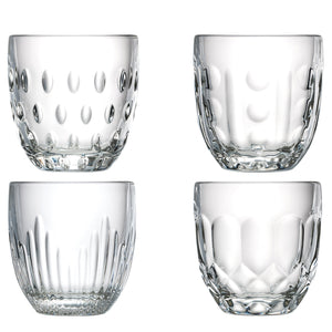La Rochere Troquet Tumblers - Assorted Set of 4