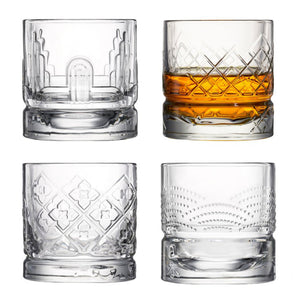 La Rochere Dandy Whiskey Glasses - Assorted Set of 4