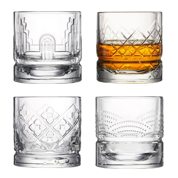 Load image into Gallery viewer, La Rochere Dandy Whiskey Glasses - Assorted Set of 4
