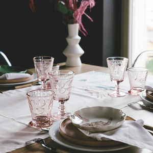 La Rochere Versailles Water Glass Rose Pink - Set of 6