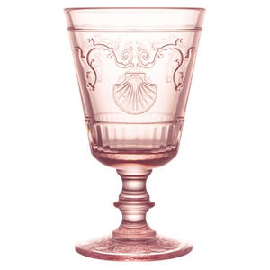 La Rochere Versailles Water Glass Rose Pink - Set of 6