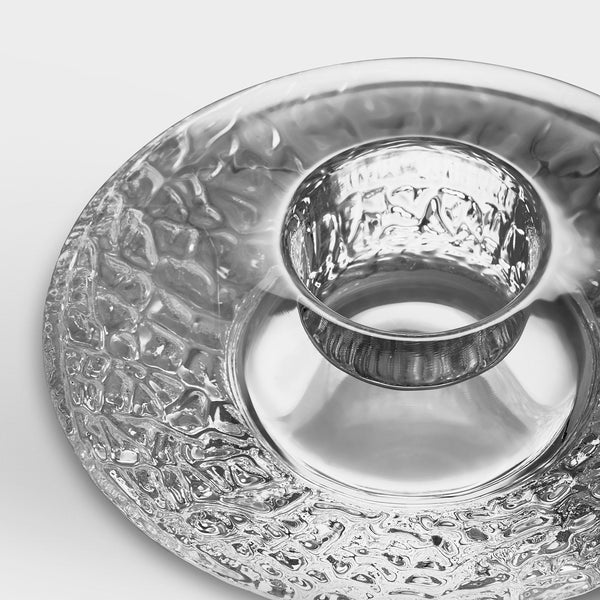 Load image into Gallery viewer, Orrefors Discus Clear Votive Large
