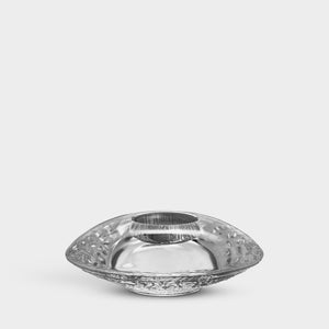 Orrefors Discus Clear Votive Large