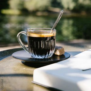 La Rochere Ouessant Espresso Cups & Saucer 2pk - Set of 2