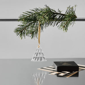 Orrefors 2026 Annual Ornament - Christmas Tree - Clear