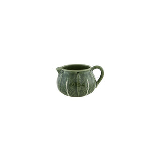 Bordallo Pinheiro Cabbage Creamer Green