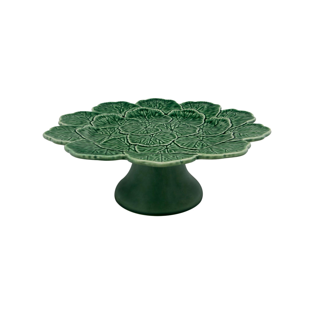 Bordallo Pinheiro Geranium Cake Stand 13