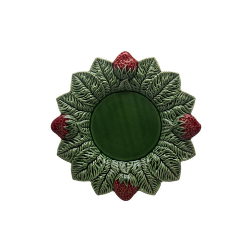 Bordallo Pinheiro Strawberries Charger Plate 33Cm/ 12