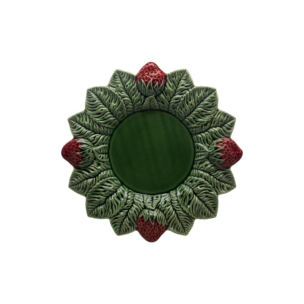 Bordallo Pinheiro Strawberries Charger Plate 33Cm/ 12