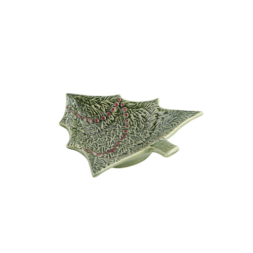 Bordallo Pinheiro Christmas Small Bowl Christmas Tree 18.5 Cm / 7