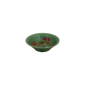 Bordallo Pinheiro Strawberries Bowl 18.5 Cm / 7", Set of 4