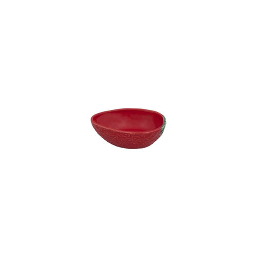 Bordallo Pinheiro Strawberries Oval Bowl 13.5 Cm /5