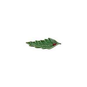 Bordallo Pinheiro Holly Small Leaf 27Cm/ 10", Set of 2
