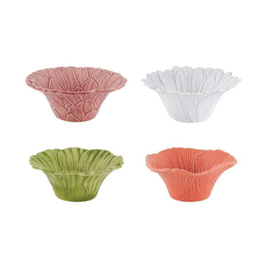 Bordallo Pinheiro Maria Flor Set of Four Assorted Bowls