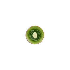 Bordallo Pinheiro Tropical Fruits Kiwi Dessert Plate, Set of 4