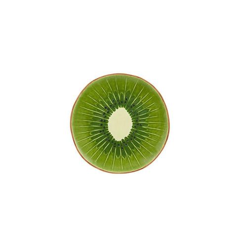Bordallo Pinheiro Tropical Fruits Charger Plate Kiwi, Set of 2