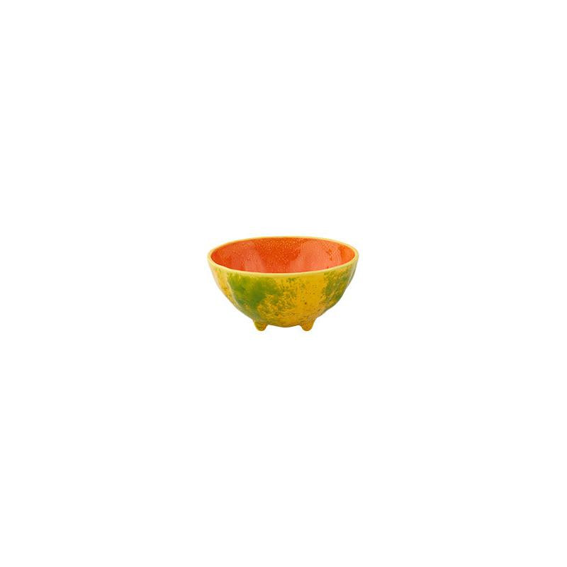 Bordallo Pinheiro Tropical Fruits Papaya Bowl, Set of 4