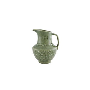Bordallo Pinheiro Flora Pitcher Grey
