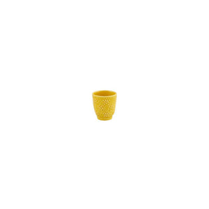 Bordallo Pinheiro Flora Yellow Coffee Cup, Set of 4