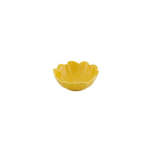 Bordallo Pinheiro Flora Large Bowl, Set of 4 - Flora Yellow
