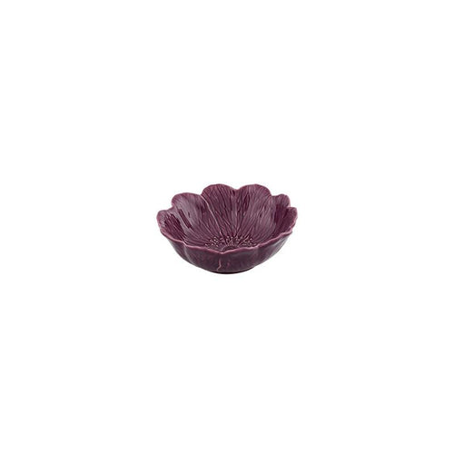 Bordallo Pinheiro Flora Large Bowl, Set of 4 - Flora Purple
