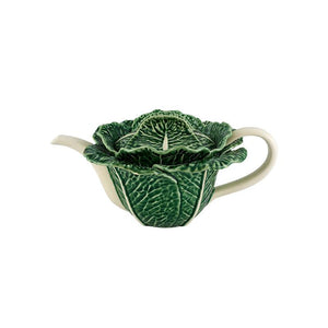 Bordallo Pinheiro Cabbage New Teapot