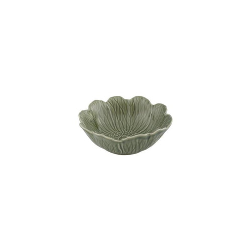 Bordallo Pinheiro Flora Grey Large Bowl 17 Cm/ 6