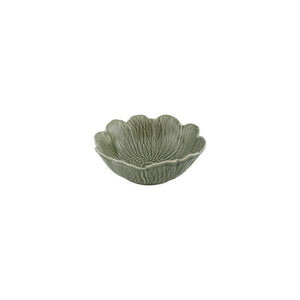 Bordallo Pinheiro Flora Grey Large Bowl 17 Cm/ 6", Set of 4