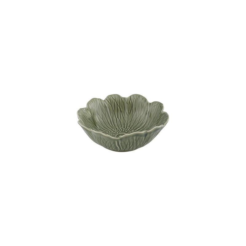 Bordallo Pinheiro Flora Grey Large Bowl 17 Cm/ 6