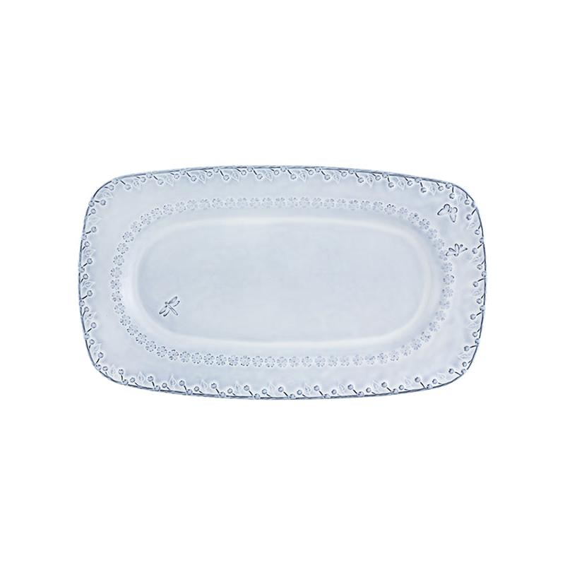 Bordallo Pinheiro Flora Antique White Platter 45 Cm /17