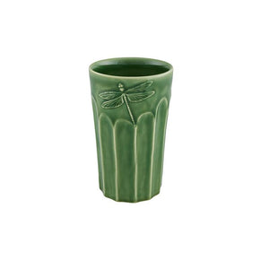 Bordallo Pinheiro Patio Highball Tumbler Green, Set of 4