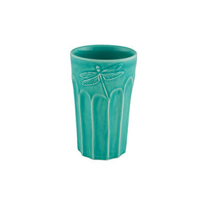 Bordallo Pinheiro Patio Highball Tumbler Aqua Green, Set of 4