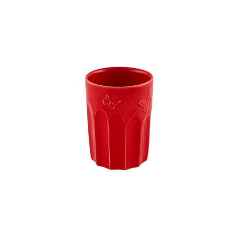 Bordallo Pinheiro Patio Old Fashion Tumbler Red, Set of 4