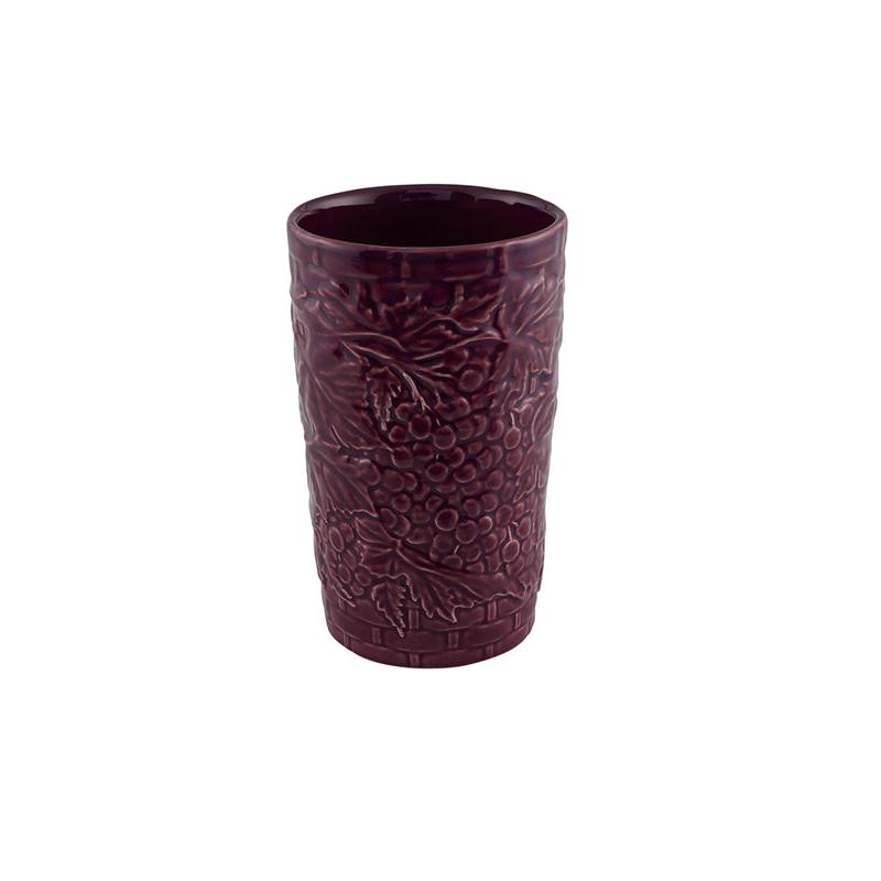Bordallo Pinheiro Carmen Highball Tumbler Grapes, Set of 4