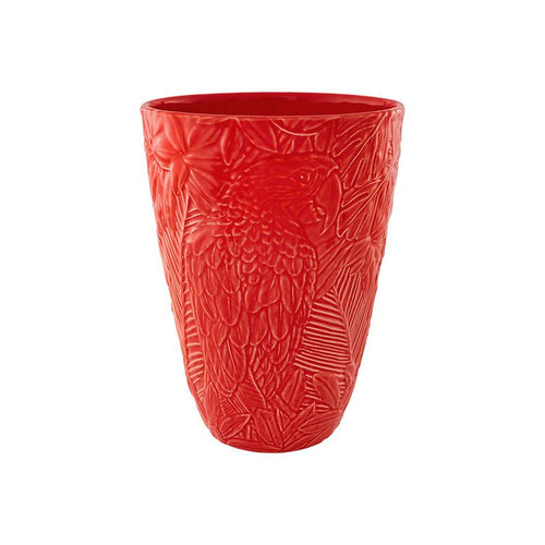 Bordallo Pinheiro Equatorial Large Vase Orange