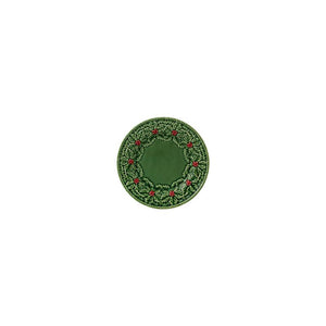 Bordallo Pinheiro Holly Dessert Plate, Set of 4