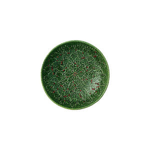 Bordallo Pinheiro Holly Salad Bowl, Set of 2