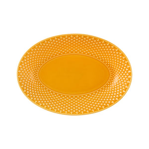 Bordallo Pinheiro Bicos Amber Platter, Set of 2