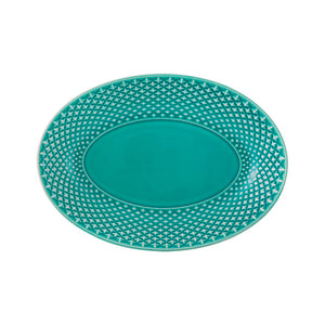 Bordallo Pinheiro Bicos Mint Green Platter