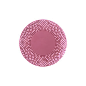 Bordallo Pinheiro Bicos Pink Dessert Plate, Set of 4