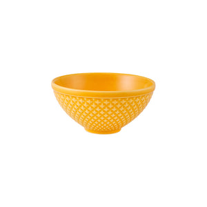 Bordallo Pinheiro Bicos Amber Bowl, Set of 4