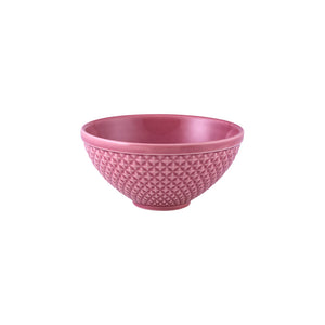 Bordallo Pinheiro Bicos Pink Bowl, Set of 4