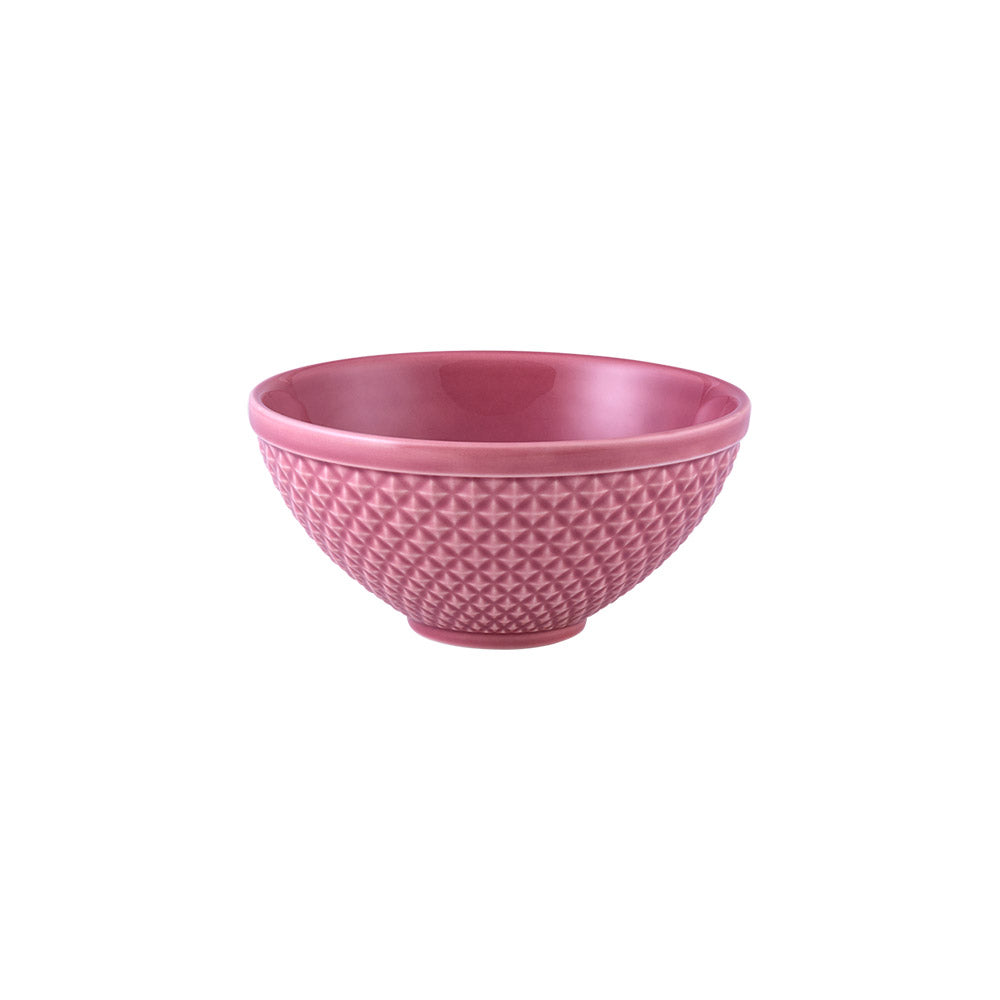 Bordallo Pinheiro Bicos Pink Bowl, Set of 4
