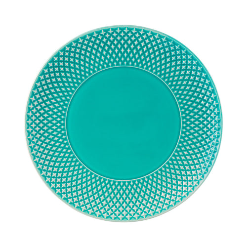 Bordallo Pinheiro Bicos Mint Green Charger Plate, Set of 2