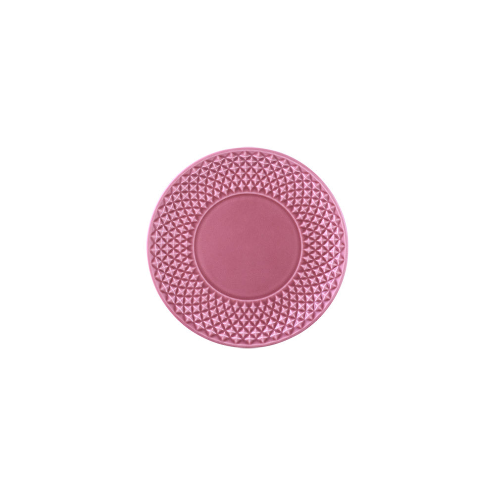 Bordallo Pinheiro Bicos Pink Bread & Butter Plate, Set of 4